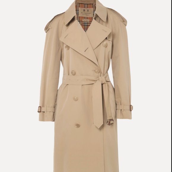Burberry Jackets & Blazers - Burberry Long cotton-gabardine trench coat